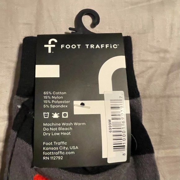 NWT Foot Traffic Work Sucks Mens Socks Office Coffee *179 - Picture 2 of 3